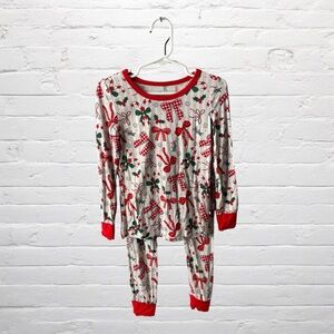 Caden Lane // Bow What Fun Christmas Bamboo Pajama Set